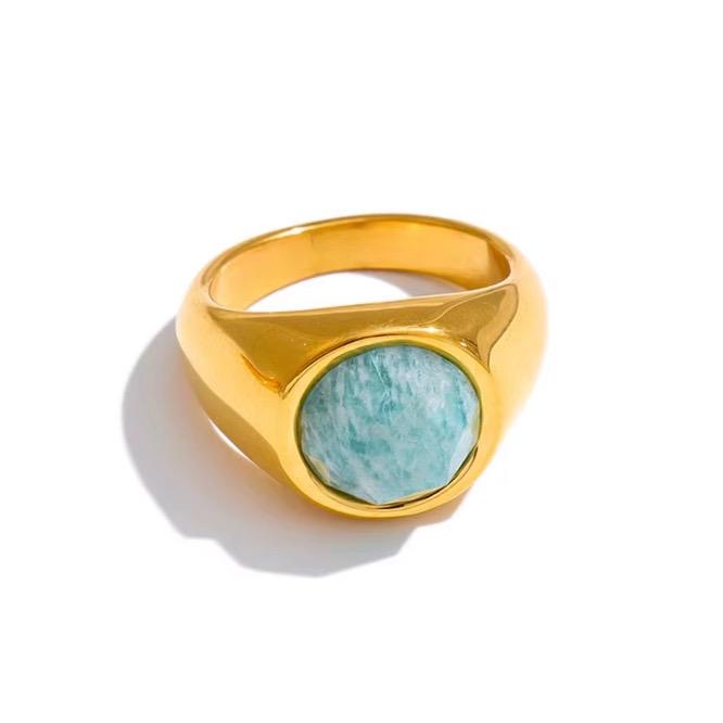 Aegean Turquoise Stone Ring